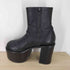 ジョンローレンスサリバン JOHN LAWRENCE SULLIVAN LEATHER PLATFORM BOOTS レザー プラット フォーム ブーツ レディース