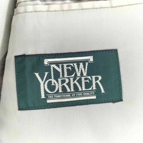 ニューヨーカー NEWYORKER ウール アルパカ テーラードジャケット メンズ A5