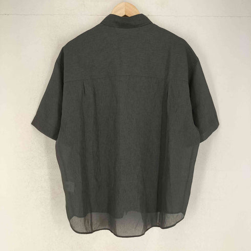 ウィムバイリドム WYM LIDNM SHEER GEORGETTE HS SHIRT 半袖シャツ メンズ