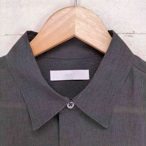 ウィムバイリドム WYM LIDNM SHEER GEORGETTE HS SHIRT 半袖シャツ メンズ