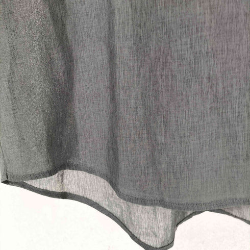 ウィムバイリドム WYM LIDNM SHEER GEORGETTE HS SHIRT 半袖シャツ メンズ
