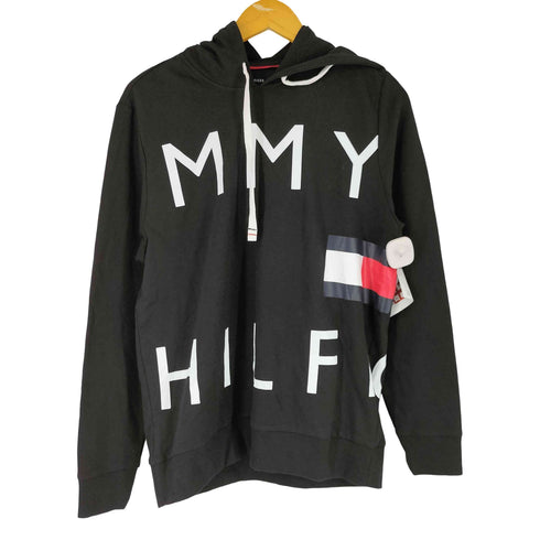 トミーヒルフィガー TOMMY HILFIGER ロゴプルオーバーパーカー メンズ import:S
