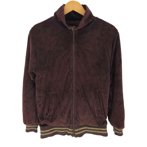 F.S.C.A.B FSCAB ベロアフリース ラメラインリバーシブルトラックジャケット Y2K メンズ JPN:M