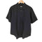 リドム LIDnM Linen Cotton WASHER H/S レギュラーカラー 半袖 シャツ メンズ JPN:S