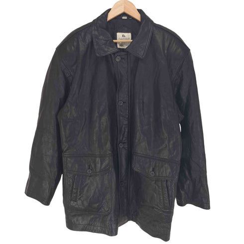 BRIGHT LIGHTS lamb leather ラムレザーカーコート メンズ W-LARGE