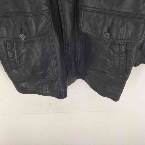 BRIGHT LIGHTS lamb leather ラムレザーカーコート メンズ W-LARGE