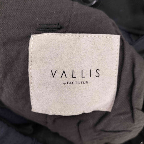 ヴァリスバイファクトタム VALLIS by FACTOTUM チェック シアサッカー スラックスパンツ メンズ JPN:46