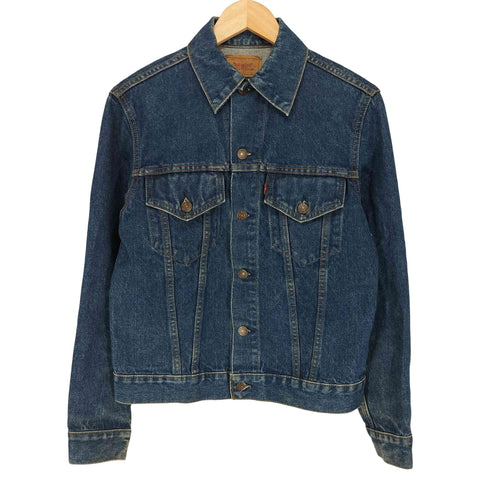 リーバイス Levis マカオ製 70505-0217 スモールe ボタン裏H07 インディゴデニムジャケット メンズ US:38