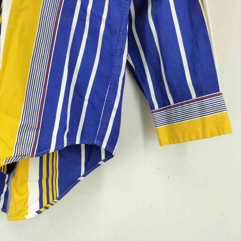 ラルフローレン RALPH LAUREN 90S スモールポニー刺繍 マルチストライプ 長袖シャツ メンズ JPN:L