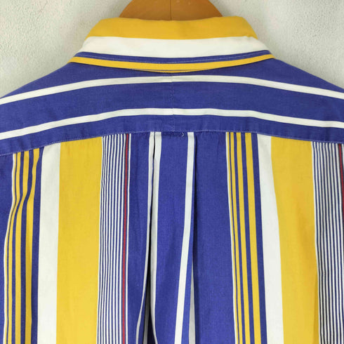 ラルフローレン RALPH LAUREN 90S スモールポニー刺繍 マルチストライプ 長袖シャツ メンズ JPN:L