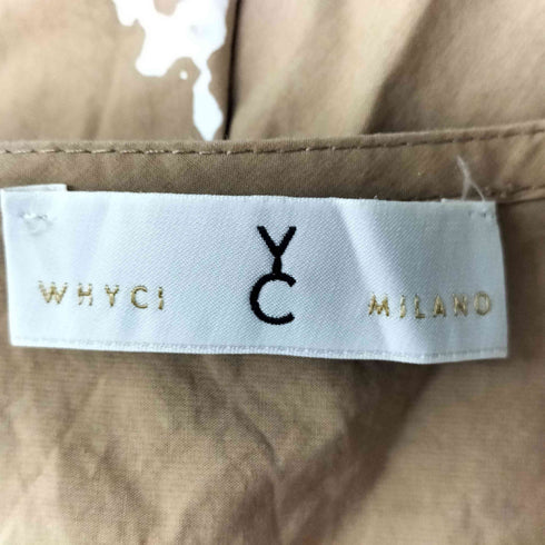 WHYCI MILANO ペイント プルオーバー ワンピース レディース