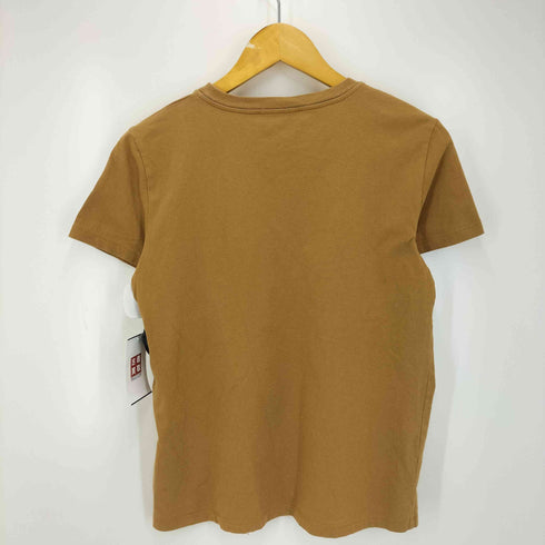 マックスマーラ MAX MARA PAPAIA ロゴ刺繍 クルーネック 半袖Tシャツ レディース import:M