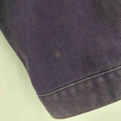 INTERNATIONAL DENI カナダ製 カラー切替 バック ワッペン デニム ブルゾン メンズ import:L