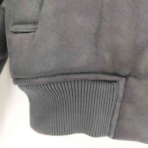 ザラ ZARA DOUBLE-FACED FAUX LEATHER JACKET メンズ import:M