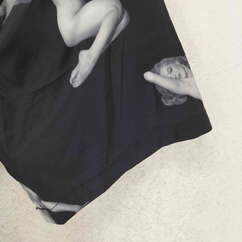 ヌードプリント 総柄 オープンカラーシャツ メンズ JPN:L