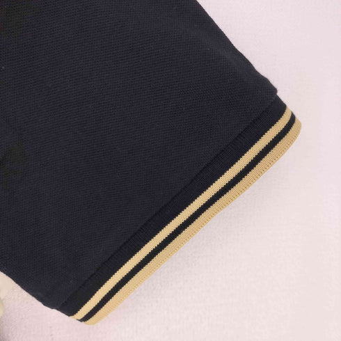 フレッドペリー FRED PERRY 英国製 ロゴ刺繍 半袖ポロシャツ メンズ JPN:44