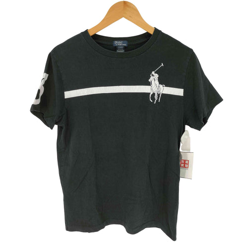 ポロバイラルフローレン Polo by RALPH LAUREN ビックポニーロゴプリント Tシャツ メンズ import:L