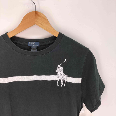 ポロバイラルフローレン Polo by RALPH LAUREN ビックポニーロゴプリント Tシャツ メンズ import:L