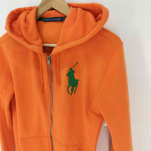 ラルフローレン RALPH LAUREN TALONジップ ビッグポニー刺繍 ジップアップ パーカー レディース import:S