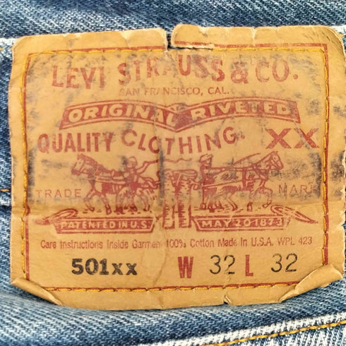 リーバイス Levis 90S 94年製 MADE IN USA 501 ボタンフライ デニムパンツ メンズ W32 L32