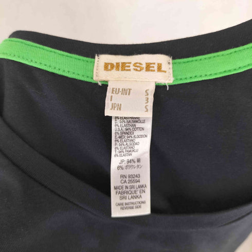 ディーゼル DIESEL グラフィック プリント クルーネック 半袖 Tシャツ メンズ JPN:S