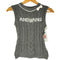 andwang Insignia Ribbon Knit No Sleeve リボンニット ノースリーブトップス レディース FREE
