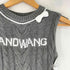 andwang Insignia Ribbon Knit No Sleeve リボンニット ノースリーブトップス レディース FREE