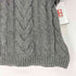 andwang Insignia Ribbon Knit No Sleeve リボンニット ノースリーブトップス レディース FREE
