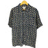 HarborlsleApparel 総柄 レーヨン 半袖シャツ メンズ import:L