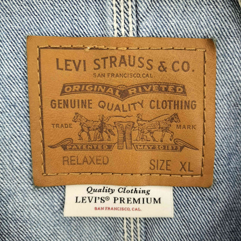 リーバイス Levis UNION ENGINEER デニムカーディガン ミディアムインディゴ HIGHLIGHTS メンズ JPN:XL