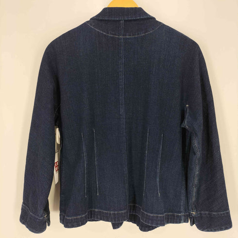 コットンハウスアヤ Cotton House Aya 丸襟 デニムジャケット カバーオール レディース JPN:M