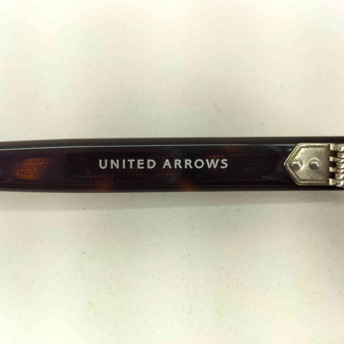 ユナイテッドアローズ UNITED ARROWS ウェリントン型 黒縁メガネ レディース 51口18