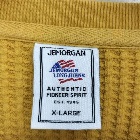 ジェーイーモーガン JEMORGAN サーマルカットソー ビッグワッフルクルーネック メンズ JPN:XL
