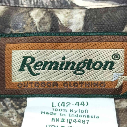 レミントン Remington カモ柄 長袖シャツ メンズ import:L