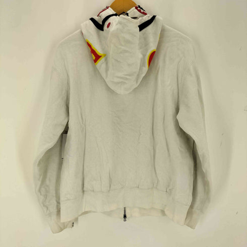 アベイシングエイプ A BATHING APE 初期 旧タグ SHARK FULL ZIP HOODIE シャーク フルジップ パーカー PONR メンズ M