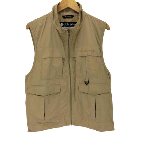 コロンビアスポーツウェア Columbia Sportswear ナイロンフィッシングベスト メンズ import:XS