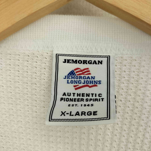 ジェーイーモーガン JEMORGAN 裾ラウンドラグランクルーネック 7分袖Tシャツ メンズ JPN:XL