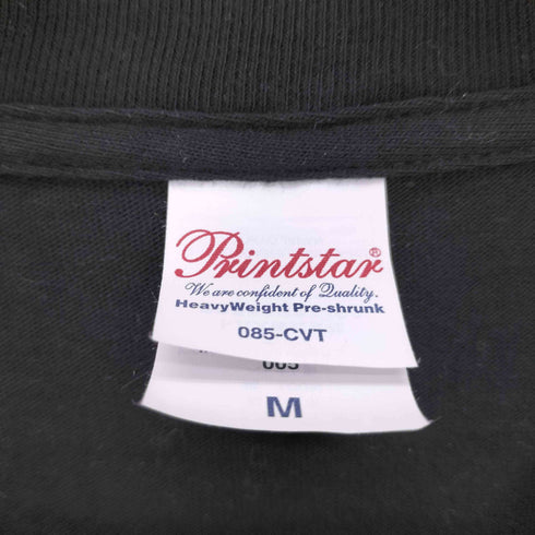 Printstar ボディ シンガーソングライター プリント S/S ツアー クルーネック Tシャツ メンズ import:M