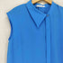 ピンキーアンドダイアン Pinky&Dianne 冨張愛コラボ アシンメトリーカラーシャツ ノースリーブ シャツ レディース 38