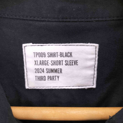ロンハーマン Ron Herman THIRD PARTY 24SS Work Short Sleeve Shirt ワークシャツ メンズ XLARGE-SHORT SLEEVE