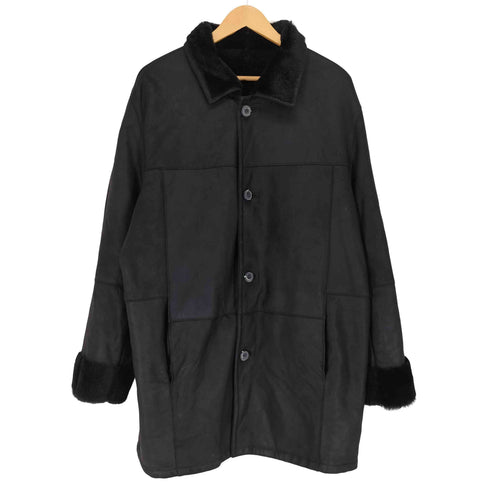 VOGLIA di VIVERE genuine leather リアルレザー ムートンジャケット メンズ LL