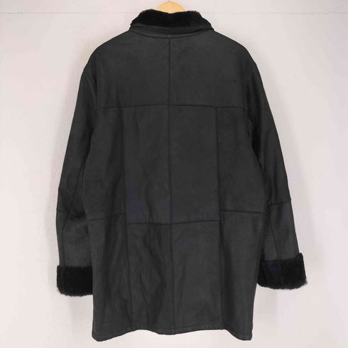 VOGLIA di VIVERE genuine leather リアルレザー ムートンジャケット メンズ LL