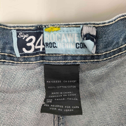 ロカウェア Rocawear バギーデニムパンツ メンズ US:34-35