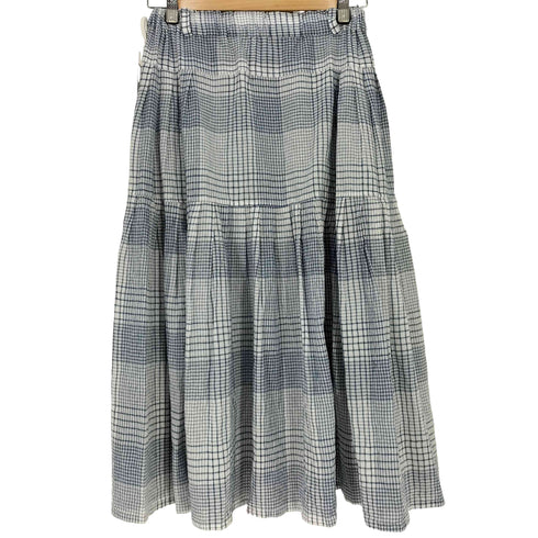 コットンハウスアヤ Cotton House Aya yesterday CROSS チェック ティアードスカート レディース JPN:M