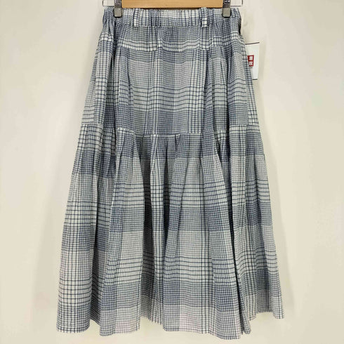 コットンハウスアヤ Cotton House Aya yesterday CROSS チェック ティアードスカート レディース JPN:M