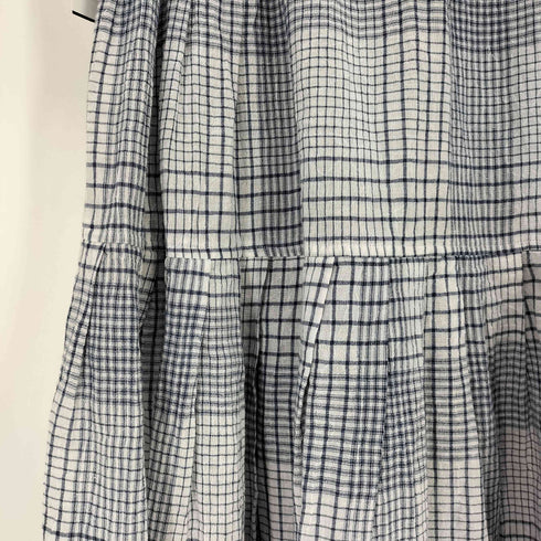 コットンハウスアヤ Cotton House Aya yesterday CROSS チェック ティアードスカート レディース JPN:M