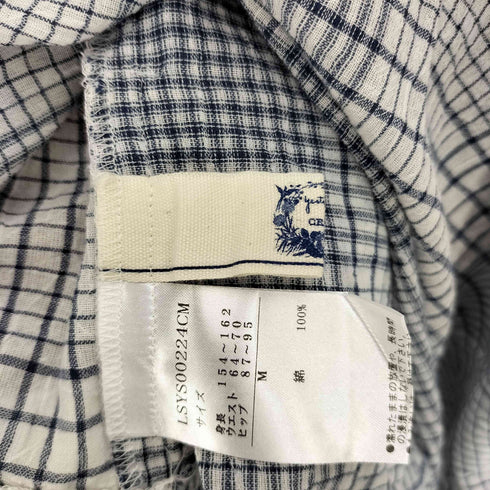 コットンハウスアヤ Cotton House Aya yesterday CROSS チェック ティアードスカート レディース JPN:M