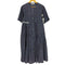 コットンハウスアヤ Cotton House Aya レース ノーカラー 花柄 五分袖 ワンピース レディース JPN:M