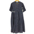 コットンハウスアヤ Cotton House Aya レース ノーカラー 花柄 五分袖 ワンピース レディース JPN:M