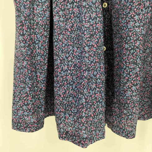コットンハウスアヤ Cotton House Aya レース ノーカラー 花柄 五分袖 ワンピース レディース JPN:M